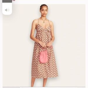J. CREW Collection Triangle Sundress in Ratti Prism Floral Dress